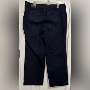 NYDJ (Not Your Daughters Jeans) NEW “MILA Relaxed Ankle” Women’s size 16 dk blue